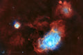 Lagoon Nebula Region